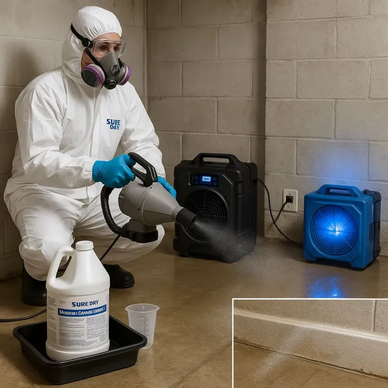 Sanitization and Odor Removal process in Twain Harte, CA