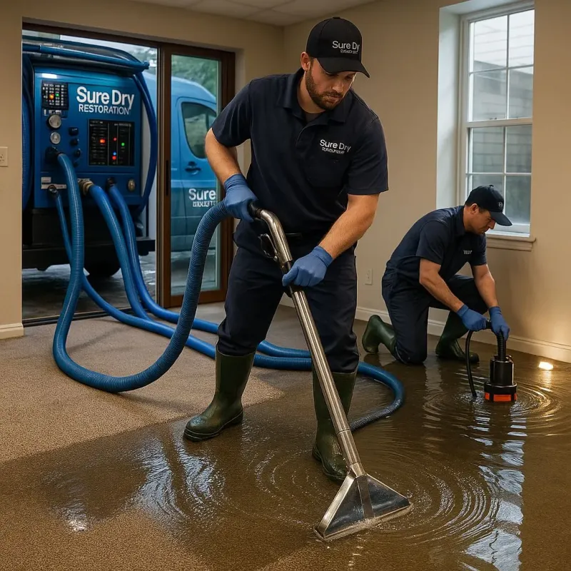 Water Extraction and Removal process in Twain Harte, CA